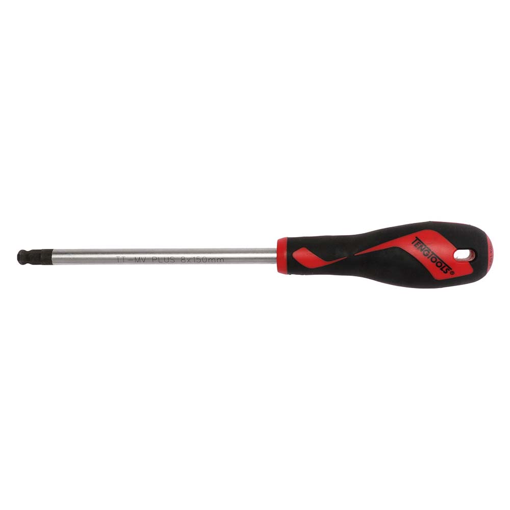 Teng MD TT-MV+ Screwdriver Hex 8.0 x 150mm Ball End