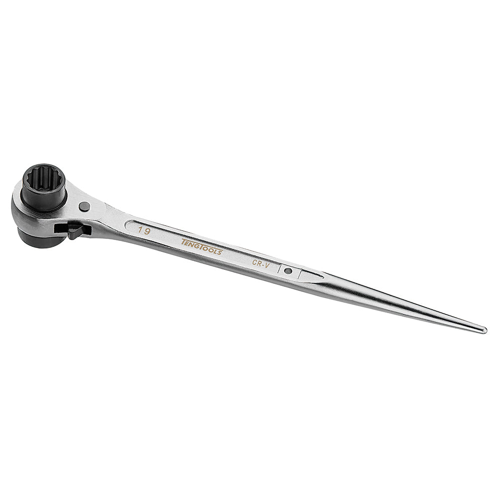 Teng Ratchet Podger Wrench 19mm x 24mm