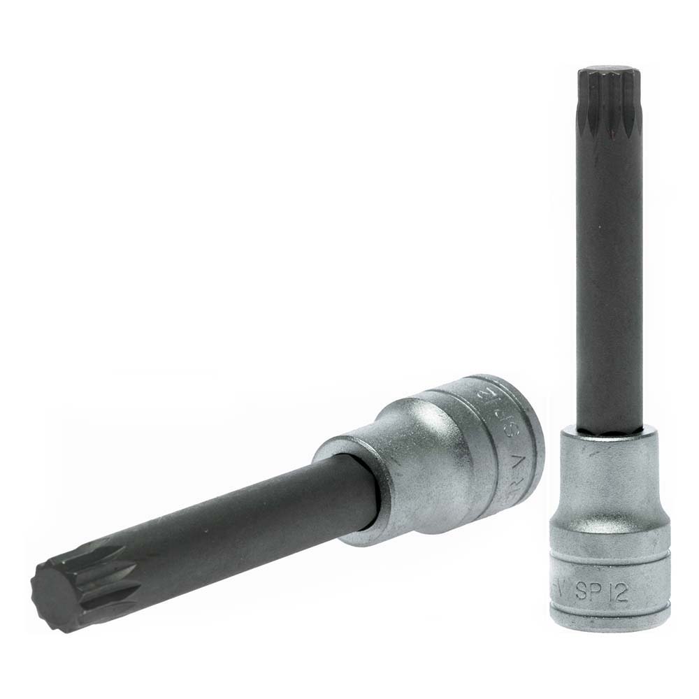 Teng 1/2in Dr. SPL Bit Socket 100mm (L) - #12