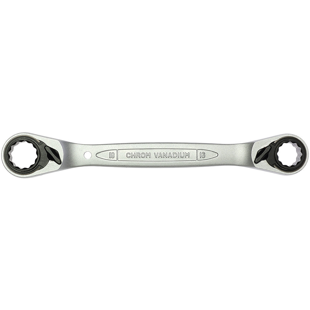 Teng Multi-Drive Rat. Ring Spanner 16x17/18x19mm