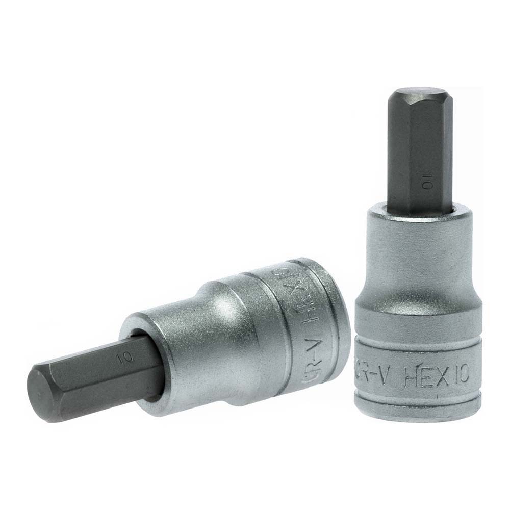 Teng 1/2in Dr. Bit Socket Hex 10mm
