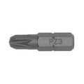 10pc 1/4in Hex PZ#3 Bit X 25mm (L)