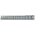 Teng 15pc 1/2in Dr. Metric Socket Set 10-32mm 12Pnt