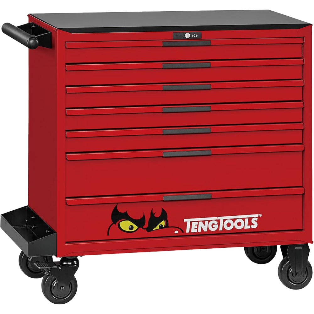 Teng 595pc Pro35™ 37in Roller Cabinet Tool Kit - Red