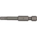 Teng 3pc 1/4in Hex 4mm Hex Bit x 50mm (L)