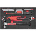 Teng 6pc General Tool Set BP Hammer FOAM3
