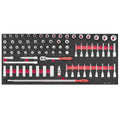 Teng 78pc Socket Set 1/2in FOAM6X6