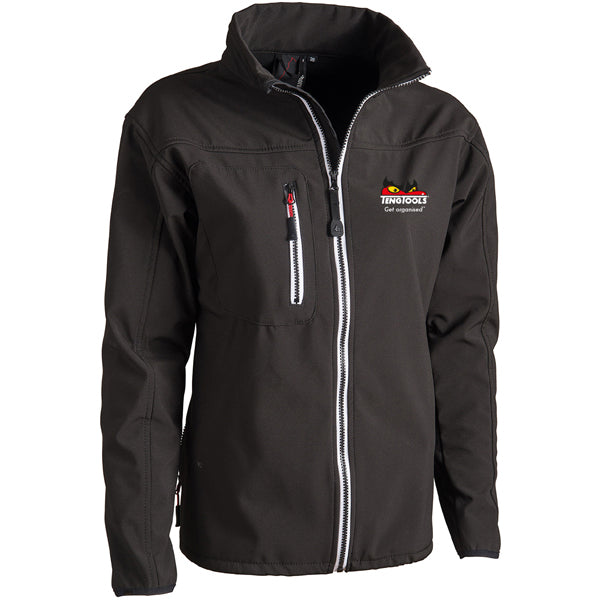 Teng Soft-shell Jacket (Black) - Lrg**