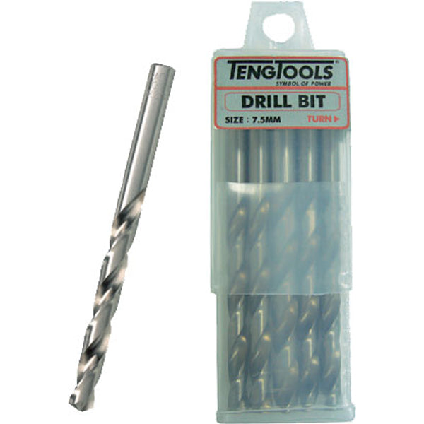 Teng 5pc 8.0mm Drill Bit (DIN338)