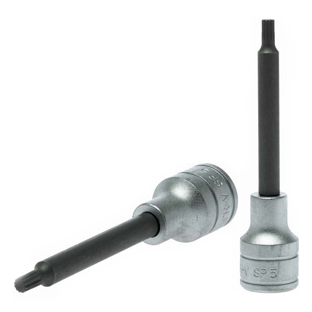Teng 1/2in Dr. SPL Bit Socket 100mm (L) - #05