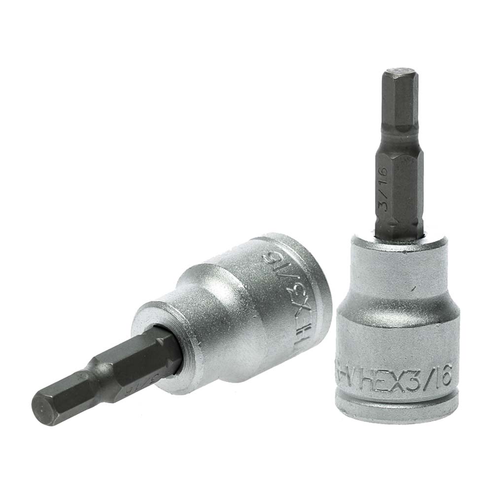 Teng 3/8in Dr. Hex Bit Socket 3/16in