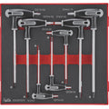Teng 7pc Torx TX/TPX T-Handle Set 10-40 -TED-Tray