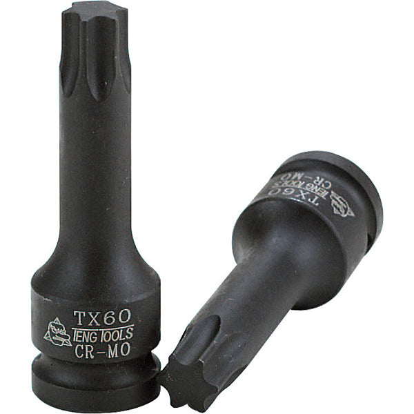 Teng 1/2in Dr. TX55 Impact Bit Socket DIN