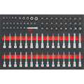 Teng 85pc 1/4 3/8 & 1/2in Dr. Spec Skt Set (EVA)
