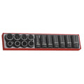 Teng 15pc 3/4in Dr. Impact Reg & Deep Skt Set - TTX-Tray