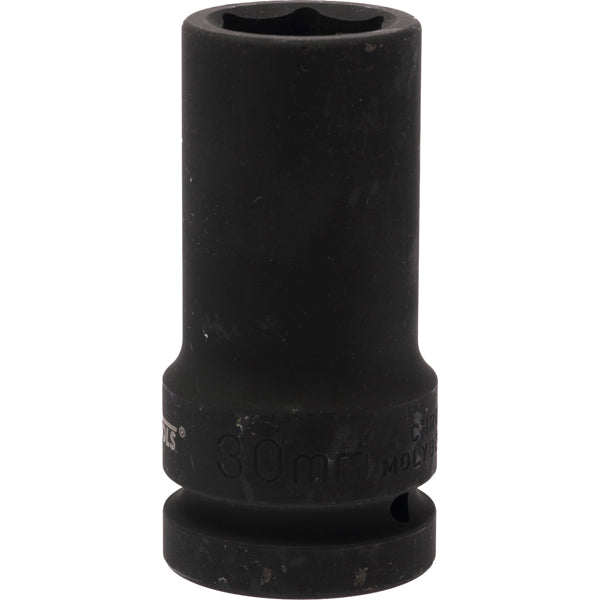 Teng 1in Dr. Thin Wall Deep Impact Socket 30mm Din