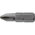 Teng 3pc 1/4in Hex PH#2 Bit x 25mm (L)