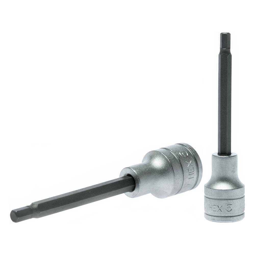 Teng 1/2in Dr. Long Hex Bit Socket 14mm x 100mm