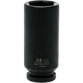 Teng 1/2in Dr. Deep Impact Socket 24mm DIN