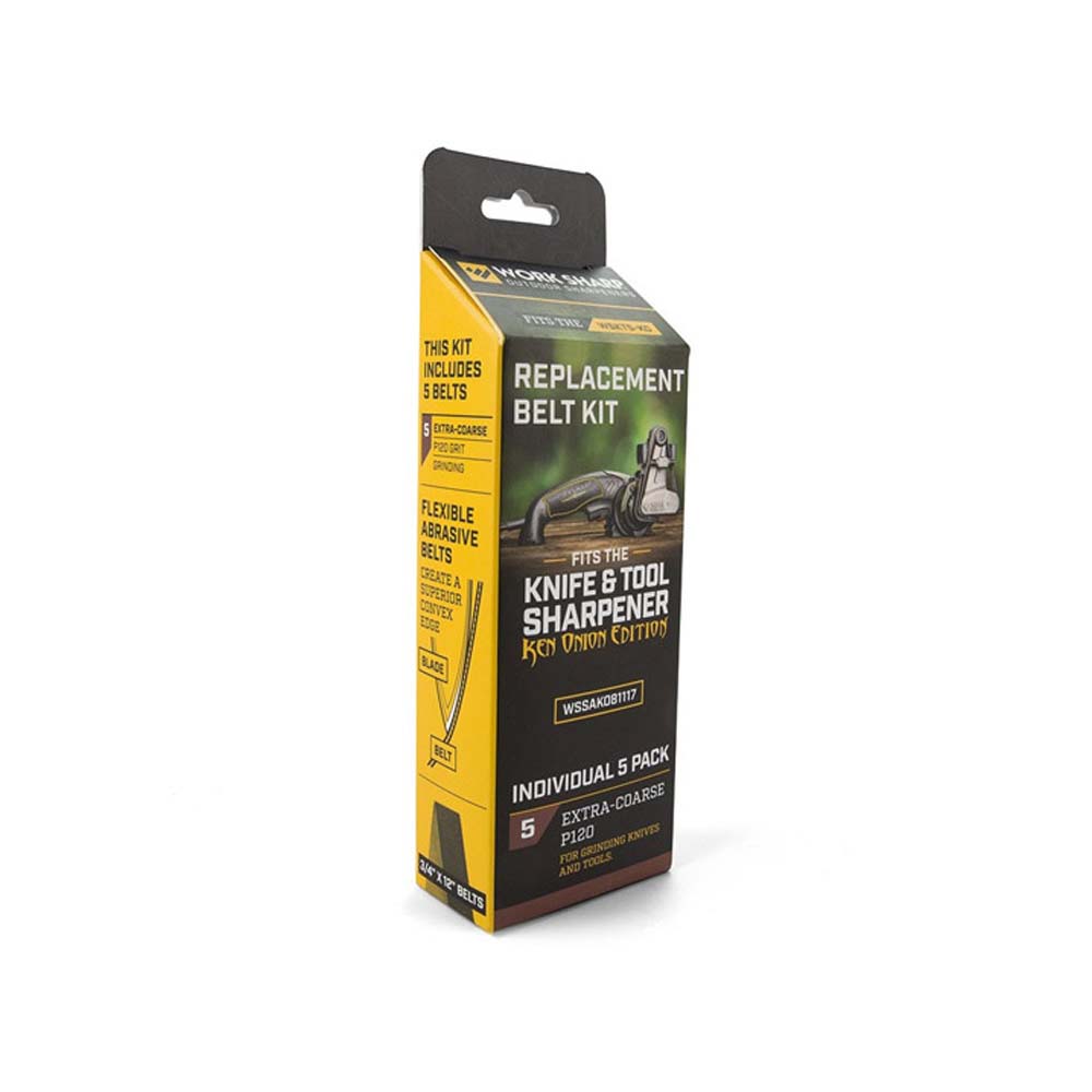 WS Belt Pack 5pc P120 Extra Coarse WSKTS-KO & WSSAKO81111