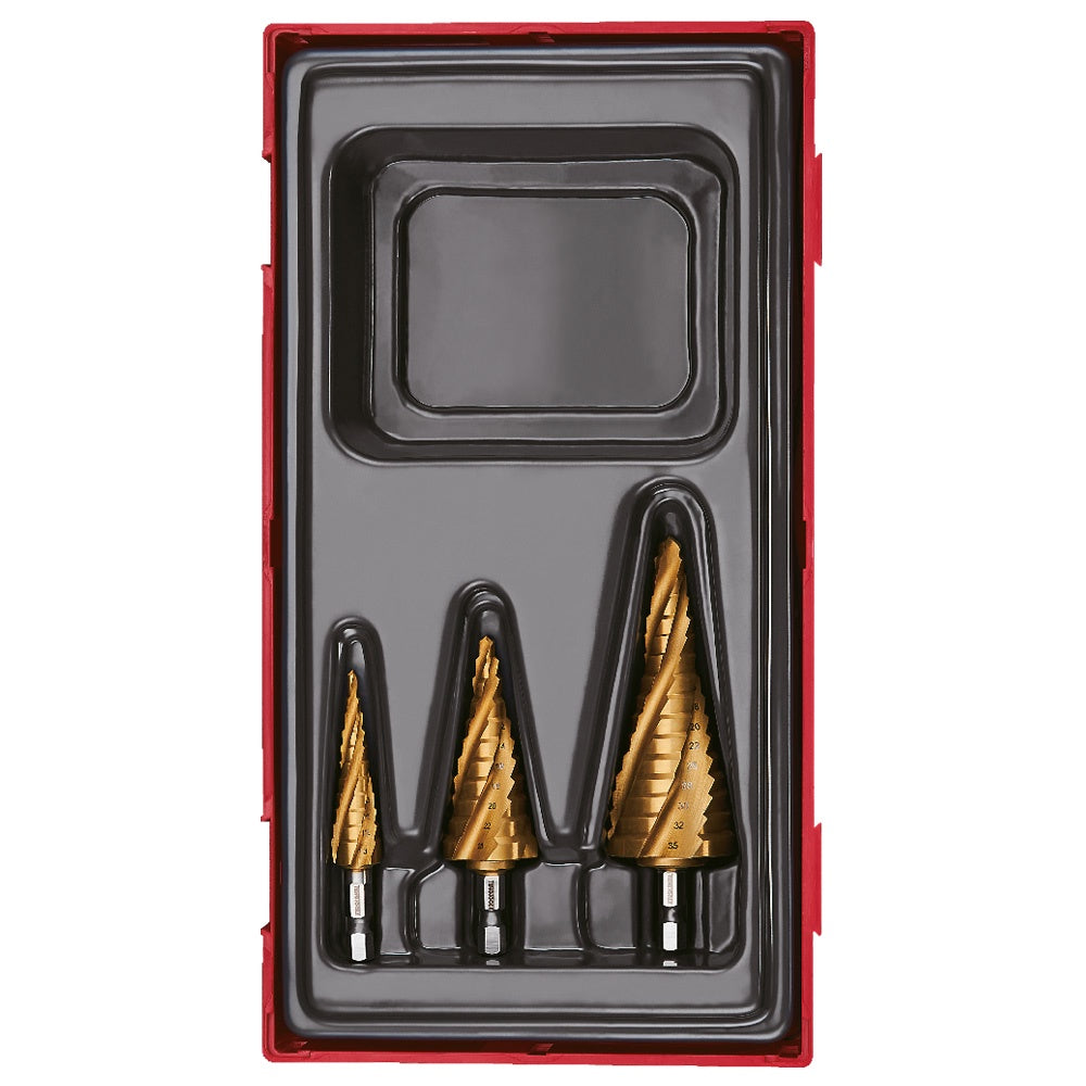 Teng 3pc Step Drill Set (3 - 35 mm)