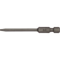 Teng 2Pc 1/4in Hex FL0.8 x 4.0mm Bit mm(L)